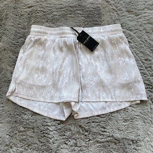 David Lerner Snakeprint Bibi Sport Short Nude